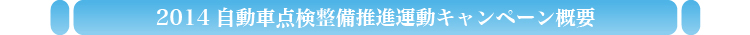 2013年度自動車点検整備推進協議会概要