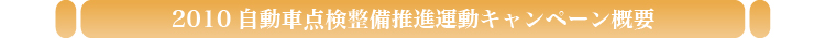 2010年度自動車点検整備推進協議会概要